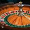 roulette wheel and table layout